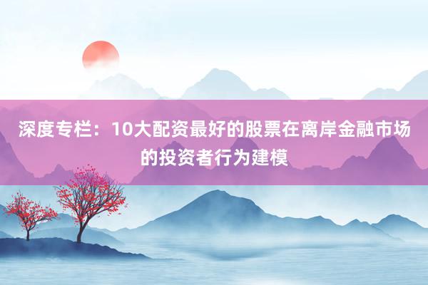 深度专栏：10大配资最好的股票在离岸金融市场的投资者行为建模